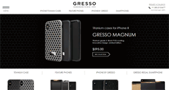 Desktop Screenshot of gresso.com